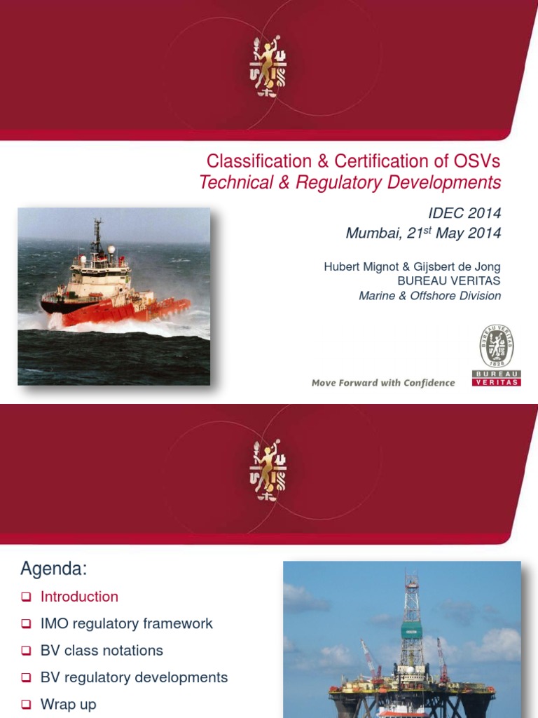 OSV Classification and Certification Insights | PDF | Underwater Diving ...