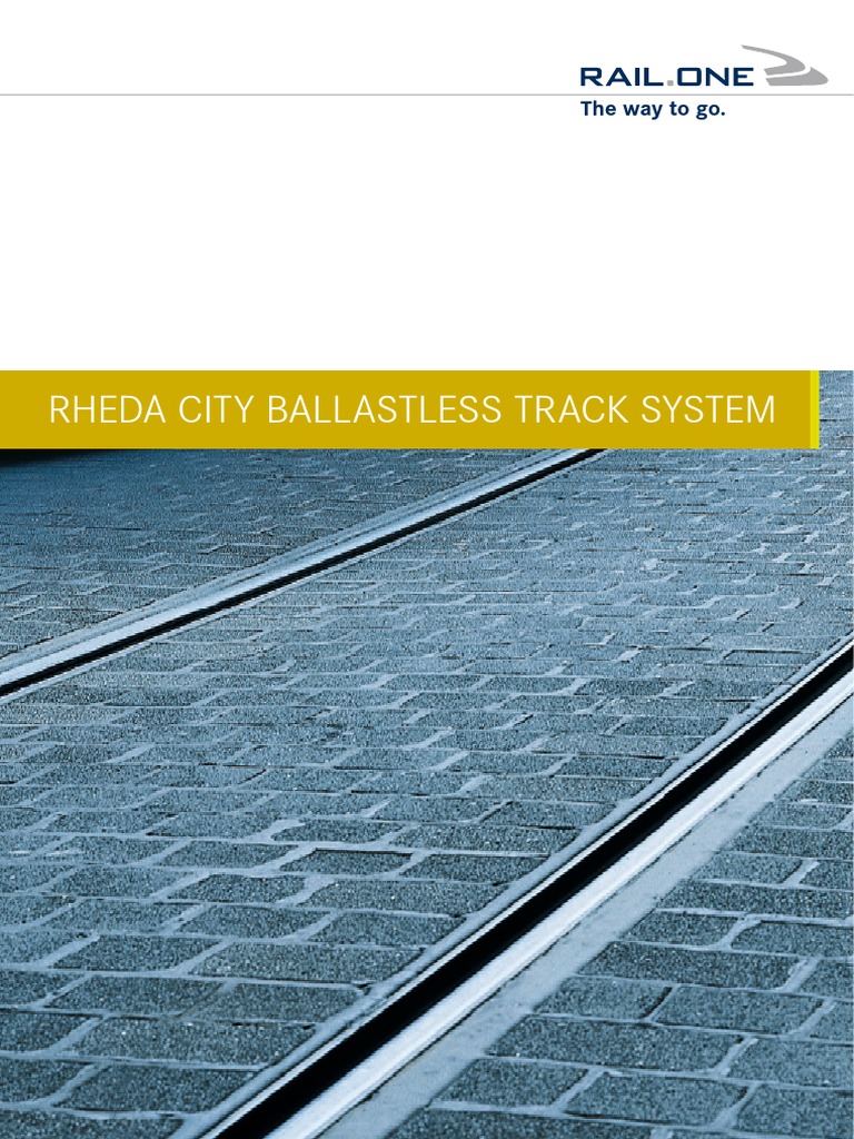 RHEDA CITY Ballastless Track System | PDF | Track (Rail Transport ...