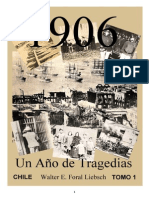 "CHILE, CATASTROFES Y TRAGEDIAS 1906", Tomo 1