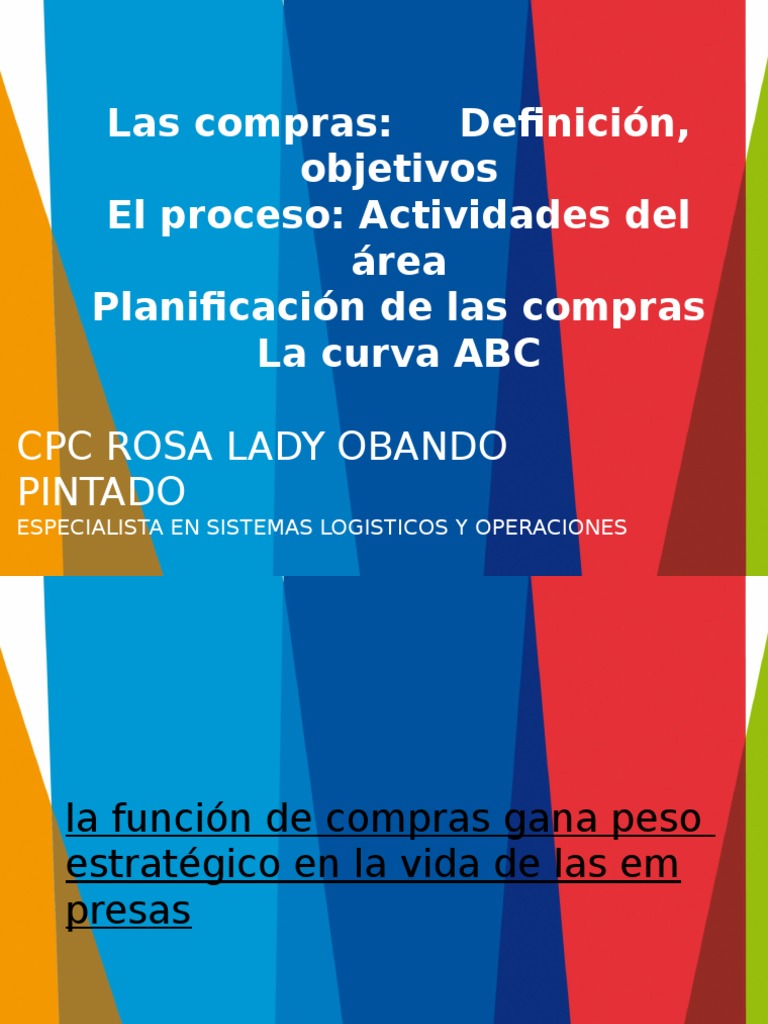 Proceso y Planificación de Compras Empresariales | PDF | Beneficio ...