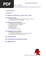 SAC Senate Agenda - Meeting 9