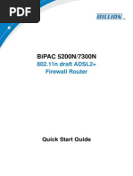 BiPAC 7300N Quick Start Guide