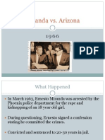 Miranda Vs Arizona