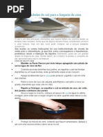 As Utilidades Do Sal para A Limpeza de Casa