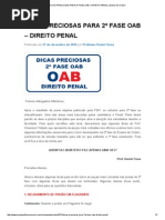 DICAS PRECIOSAS PARA 2ª FASE OAB – DIREITO PENAL _ Exame de Ordem.pdf
