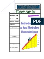 Introduccion A Los Modelos Economicos