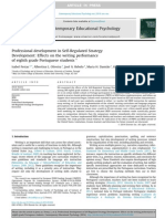 Contemporary Educational Psychology Volume Issue 2014 (Doi 10.1016 - J.cedpsych.2014.05.004) Festas, Isabel Oliveira, Albertina L. Rebelo, José A. Damiã - Professional Development in Self-Regulate