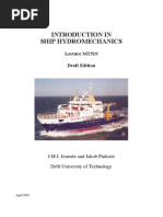 INTRODUCTION IN SHIP HYDROMECHANICS