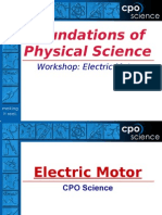 Foundations of Physical Science: Workshop: Electric Motor