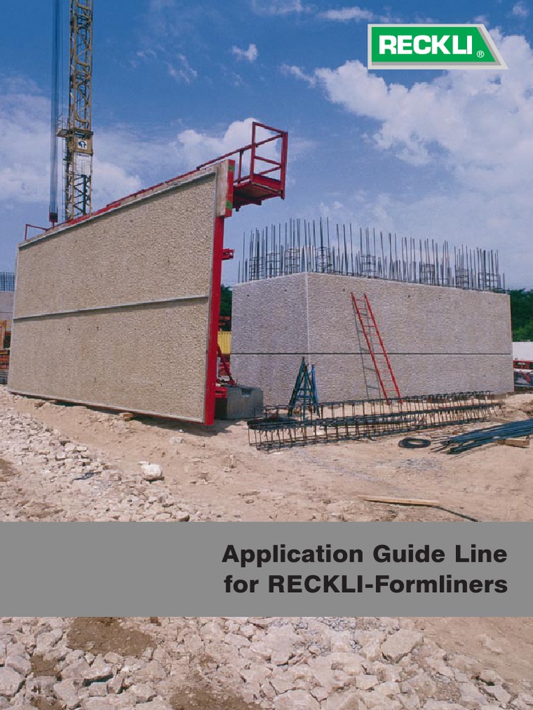 Reckli Concrete Finish | PDF | Adhesive | Plywood