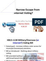 Military Internet Voting