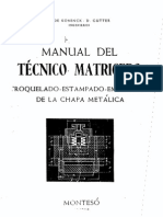 Manual Tecnico Del Matricero