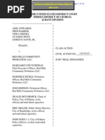 Lawsuit Complaint - Color of Law Civil Rights Violations: Public-Private Conspiracy Edwards v. Red Hills Community Probation Federal Civil Rights Laws  - California Supreme Court Justice Leondra R. Kruger - Justice Mariano-Florentino Cuellar - Justice Goodwin H. Liu - Justice Carol A. Corrigan - Justice Ming W. Chin - Justice Kathryn M. Werdegar - Justice Tani G. Cantil-Sakauye Supreme Court of California 