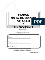 Kulit Modul Sejarah 5