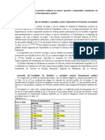 Reglementarea Juridica Privind Vechimea in Munca Speciala A Deputatilor, Membrilor de Guvern, Alesilor Locali Si Functionarilor Publici.