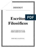 Escritos Filosóficos - Diderot