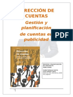 Resumen Del Libro "Dirección de Cuentas: Gestión y Planificación de Cuentas en Publicidad"