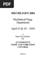 1.automotive Noise and Vibration Control