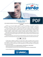 Unisc Rs 2013 1 Prova Completa C Gabarito PDF