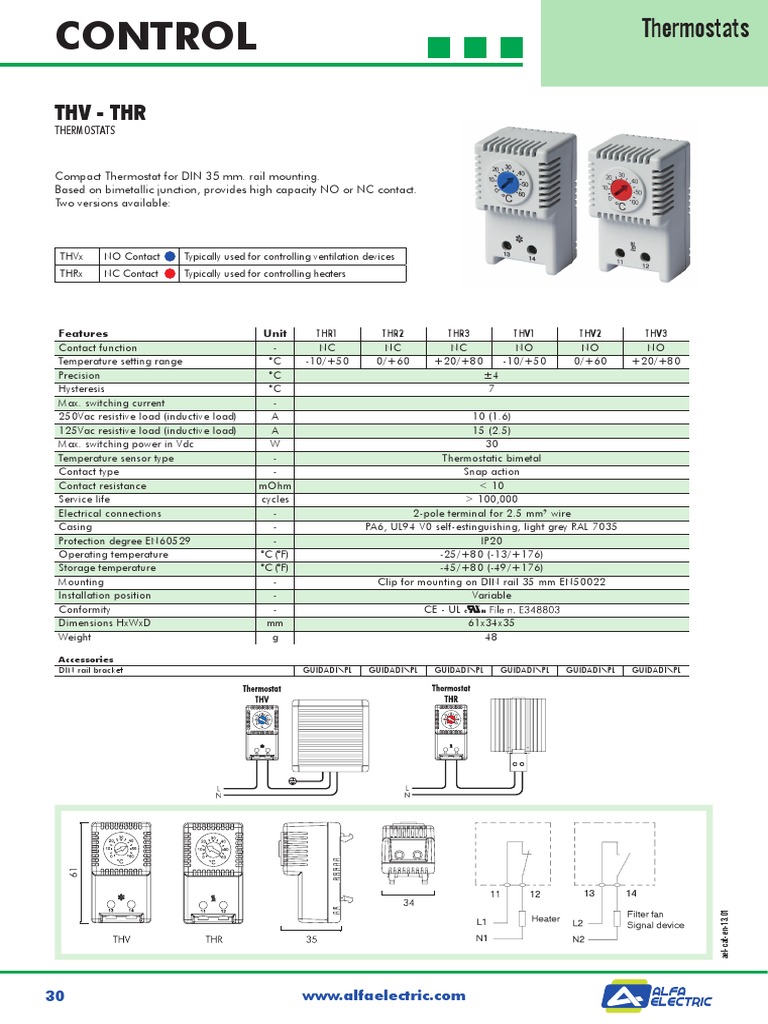 Thermostats | Thermostat | Switch