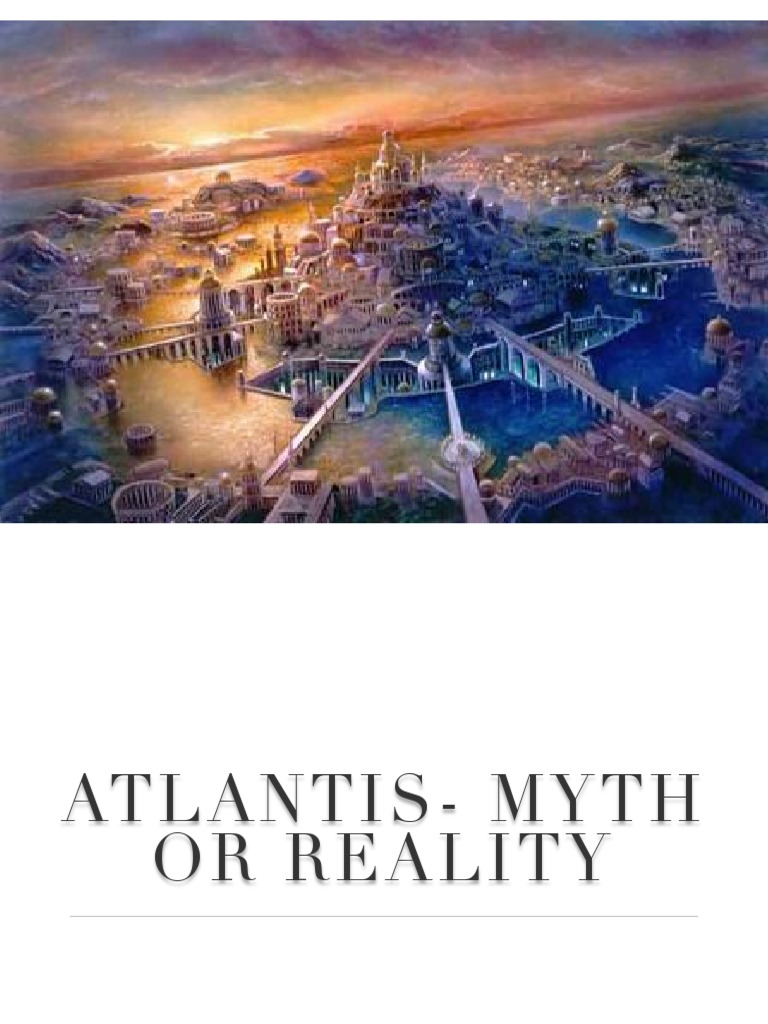 Atlantis Story pdfn1 | PDF | Atlantis | Mythology