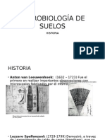 Historia Microbiología de Suelos