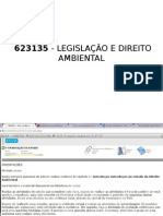 623135 - Legislação e Direito Ambiental