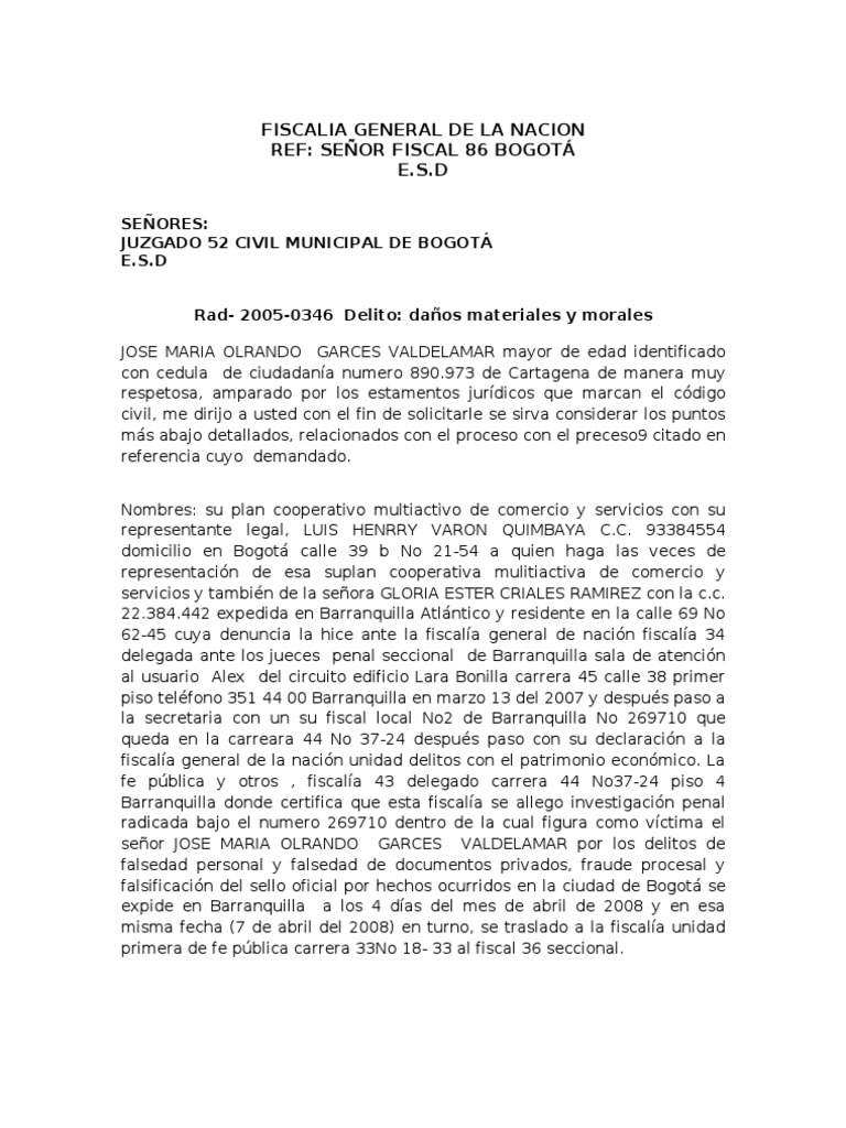 Fiscalia General de La Nacion | PDF | Bogotá | Gobierno