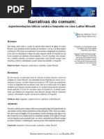 PAUL, Dairan; DALMOLIN, Aline. Narrativas Do Comum - Experimentações Táticas Contra o Biopoder No Caso Luther Blissett