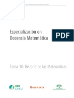 Tema30 Historia de Las Matematicas
