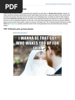 Muslim Pick Up Lines