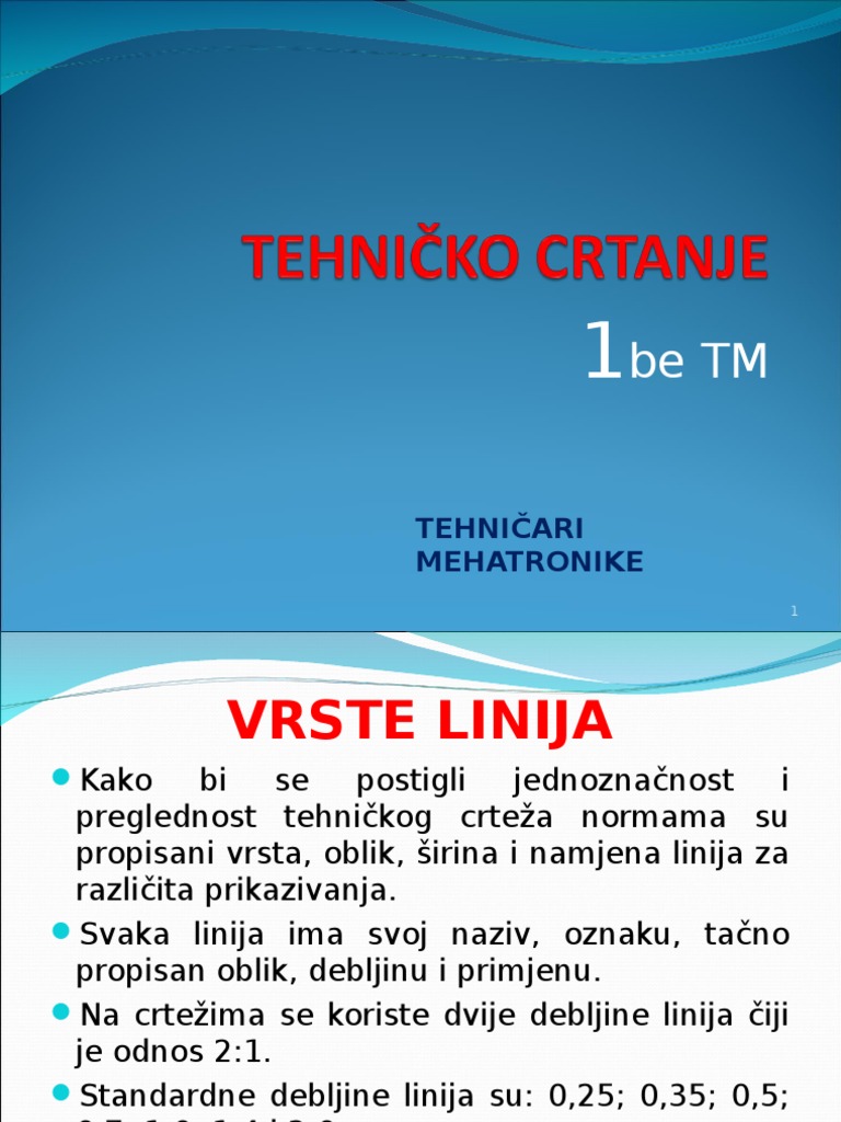 Vrste Linija | PDF