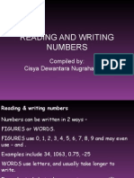 Reading & Writing Numbers Guide