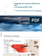Gestión Recursos Hídricos PLG - Arequipa