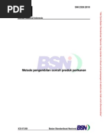 Download SNI 2326-2010 Metode Pengambilan Contoh Produk Perikanan by muhammad ikhsan SN262222641 doc pdf