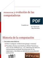 Historia y Evolucion Computadoras