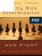 Get Up With Determination And Fight