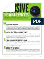 The WRAP Process One Pager