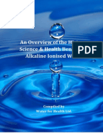 Alkaline Ionised Water Booklet