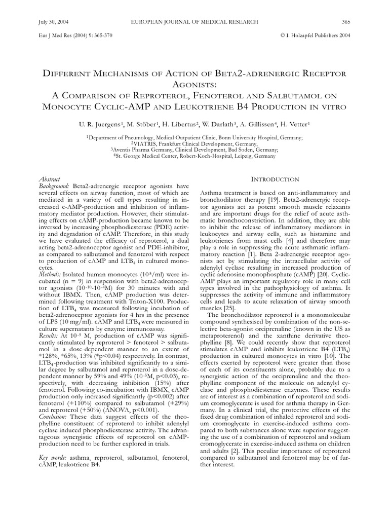 Jurnal Asma Pdf Pdf Inflammation Asthma
