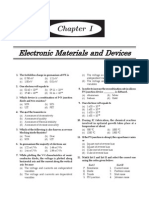 Electronics Devices and Material MCQ PDF