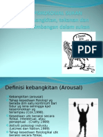 Arousal Dan Anxiety Sukan