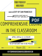 Final Skill Step Doc Comprehensive Coding in The Classroom dttlpd2015