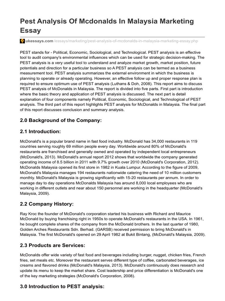 Mcdonald's transformation process image