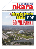 Ankara Dev Bir Parka Daha Kavuştu