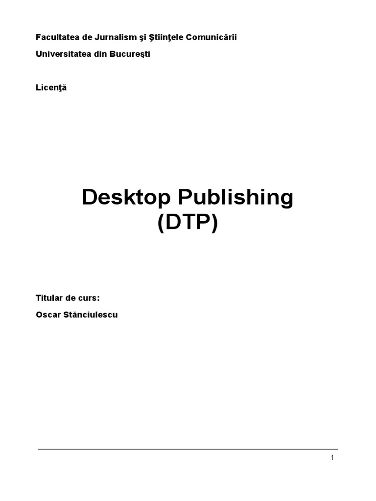 Desktop Publishing | PDF