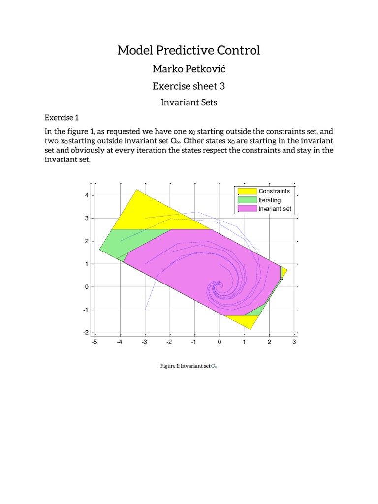 Control Invariant Sets in Systems | PDF
