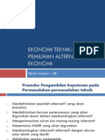 7-Pemilihan Alternatif2 Ekonomi