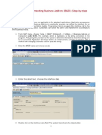 Implementing Business Add-ins (BADI) in SAP with Screenshots