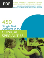 Download 450 Single Best Answers in the Clinical Specialities by aini natasha SN262247382 doc pdf
